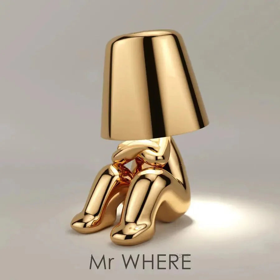 Ponderia - Cordless Figure Shaped Lamp