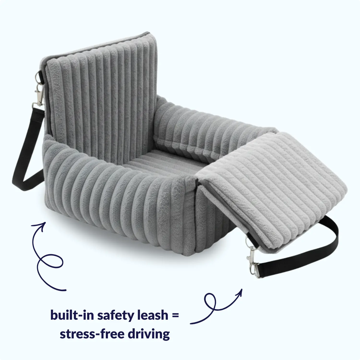Pupcruiser - Elevated Dog Car Booster Seat
