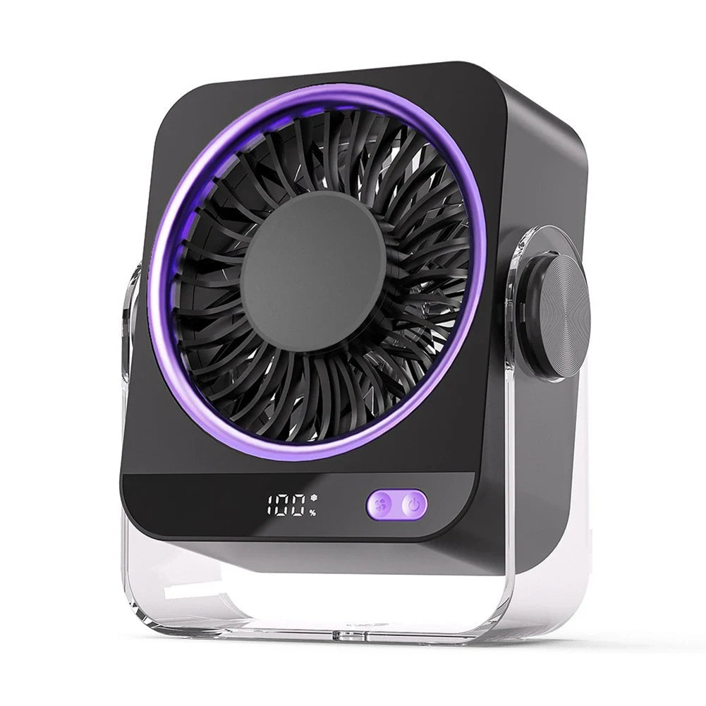 Pura Desk Fan | Rechargeable, Adjustable Airflow, Small Size 0
