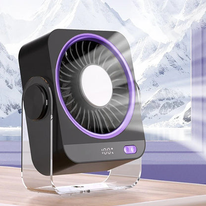 Pura Desk Fan | Rechargeable, Adjustable Airflow, Small Size 1