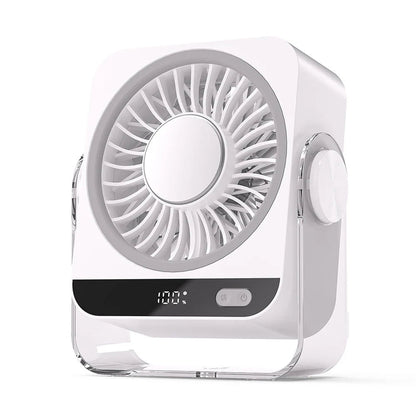 Pura Desk Fan | Rechargeable, Adjustable Airflow, Small Size 2