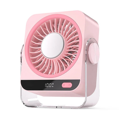 Pura Desk Fan | Rechargeable, Adjustable Airflow, Small Size 3