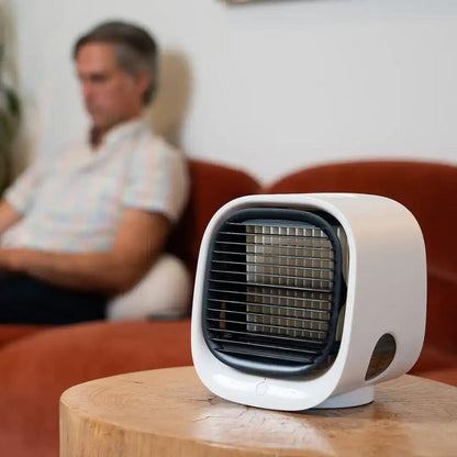 Pura Mini Fan | USB Powered, Humidifying Small Desk Fan 2