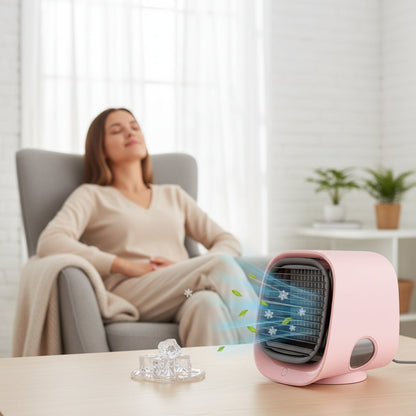 Pura Mini Fan | USB Powered, Humidifying Small Desk Fan 6