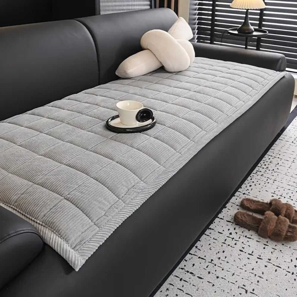 Quiltura - Quilted Rectangular Couch Cover Mat