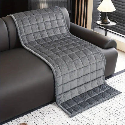 Quiltura - Quilted Rectangular Couch Cover Mat