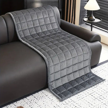 Quiltura - Quilted Rectangular Couch Cover Mat