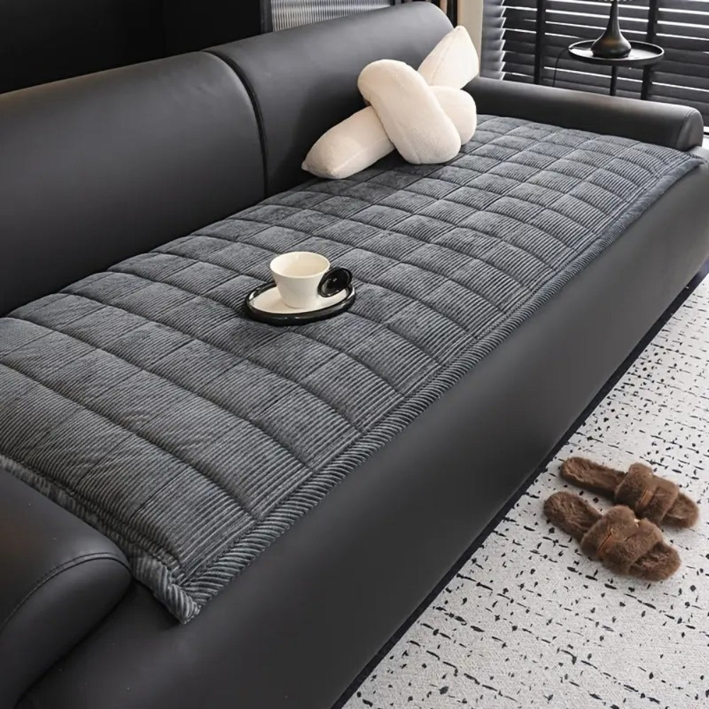 Quiltura - Quilted Rectangular Couch Cover Mat
