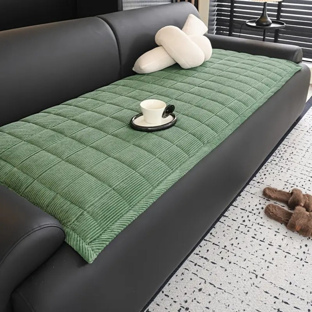 Quiltura - Quilted Rectangular Couch Cover Mat