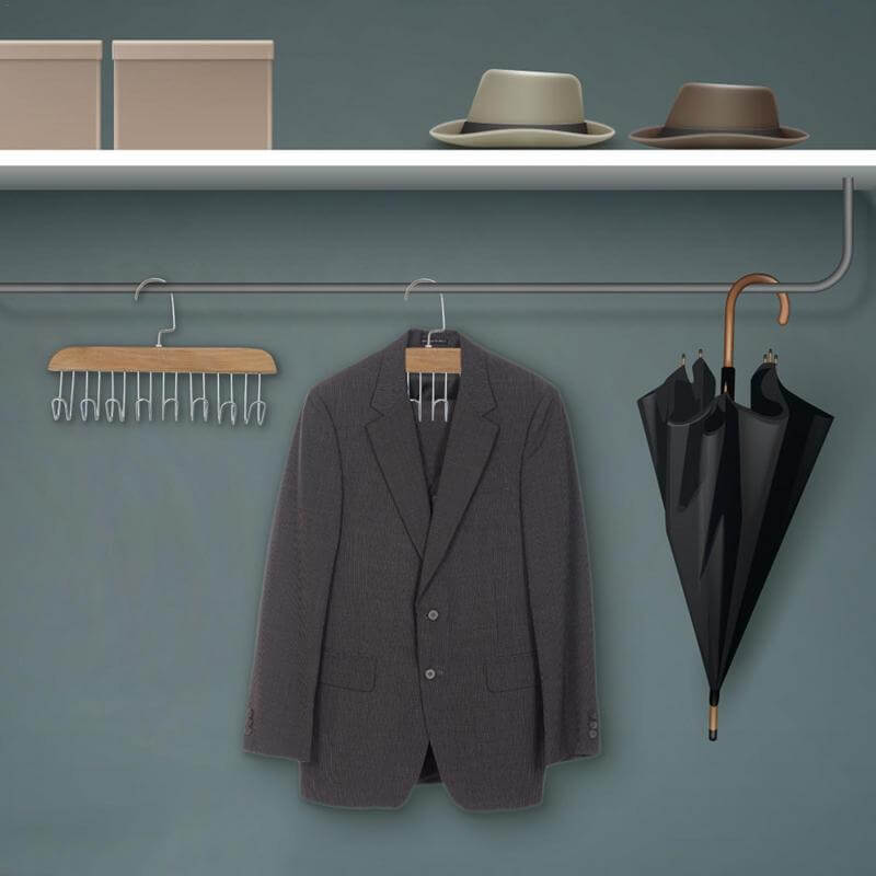 Rackly - Wall Mounted Coat Hanger