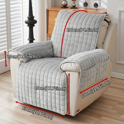 ReclineGuard - Quilted Recliner Seat Cover