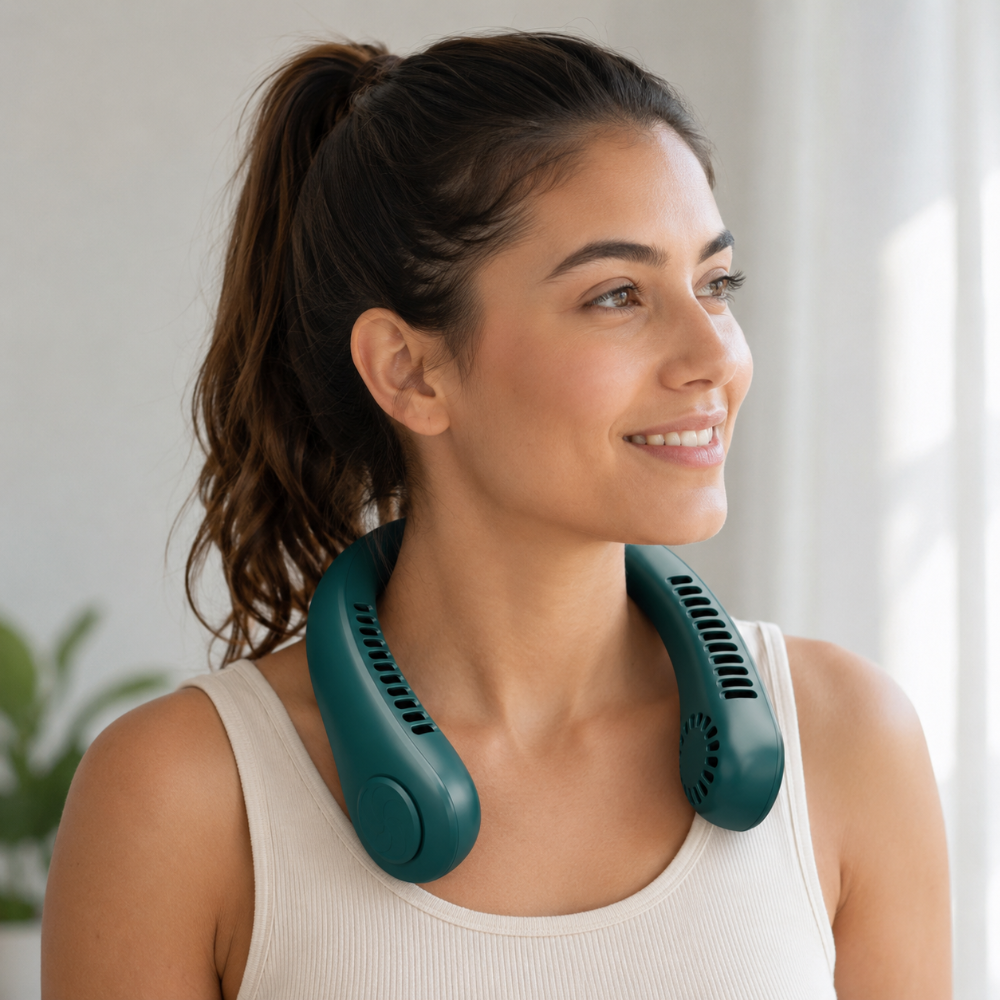 Rela Neck Fan | Portable, Rechargeable Hands-Free Design 3