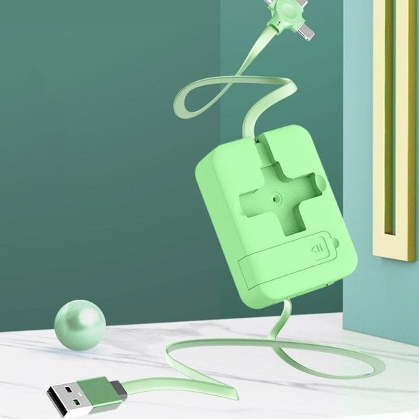 Retraxio - Retractable 3-In-1 Multi Charging Cable
