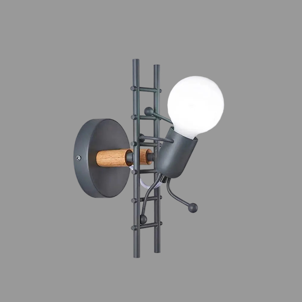 Retro Iron Art Wall Lamp | Vintage Wall Sconce Light 0