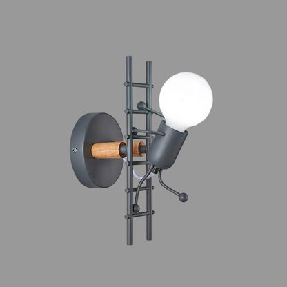 Retro Iron Art Wall Lamp | Vintage Wall Sconce Light 0