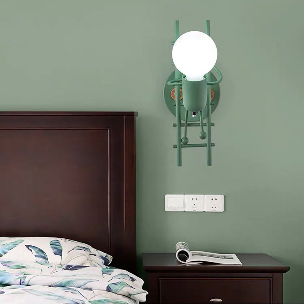 Retro Iron Art Wall Lamp | Vintage Wall Sconce Light 4