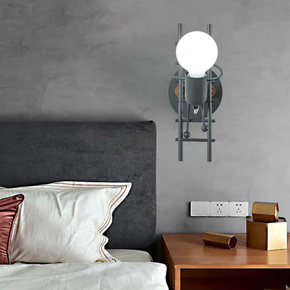 Retro Iron Art Wall Lamp | Vintage Wall Sconce Light 6