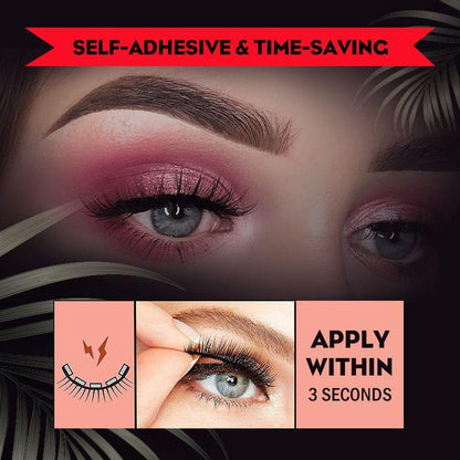 Rhea False Eyelashes | Reusable Self-Adhesive, Natural Look 4