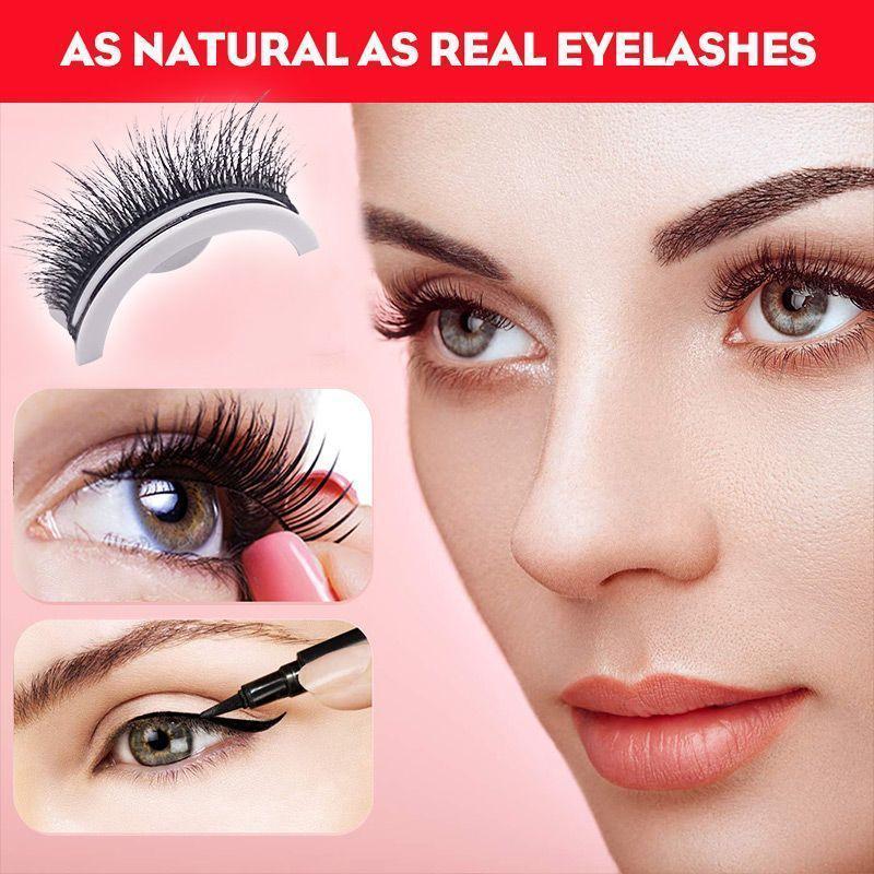 Rhea False Eyelashes | Reusable Self-Adhesive, Natural Look 5
