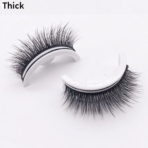 Rhea False Eyelashes | Reusable Self-Adhesive, Natural Look 7