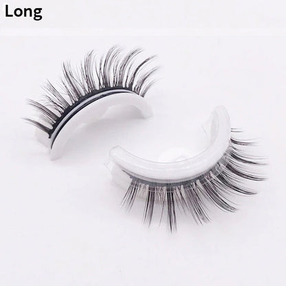 Rhea False Eyelashes | Reusable Self-Adhesive, Natural Look 8
