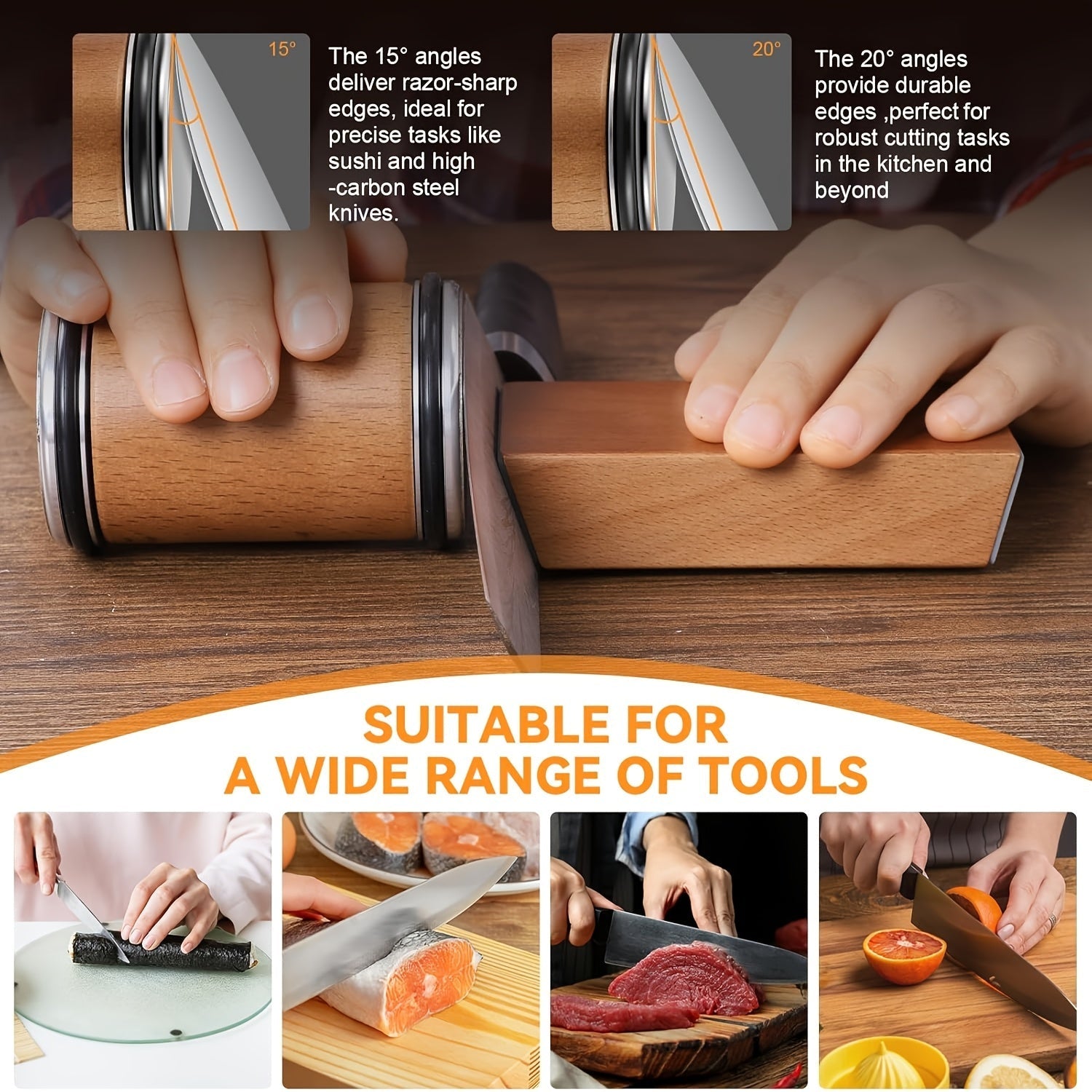 Rolledge - Rolling Knife Sharpener System