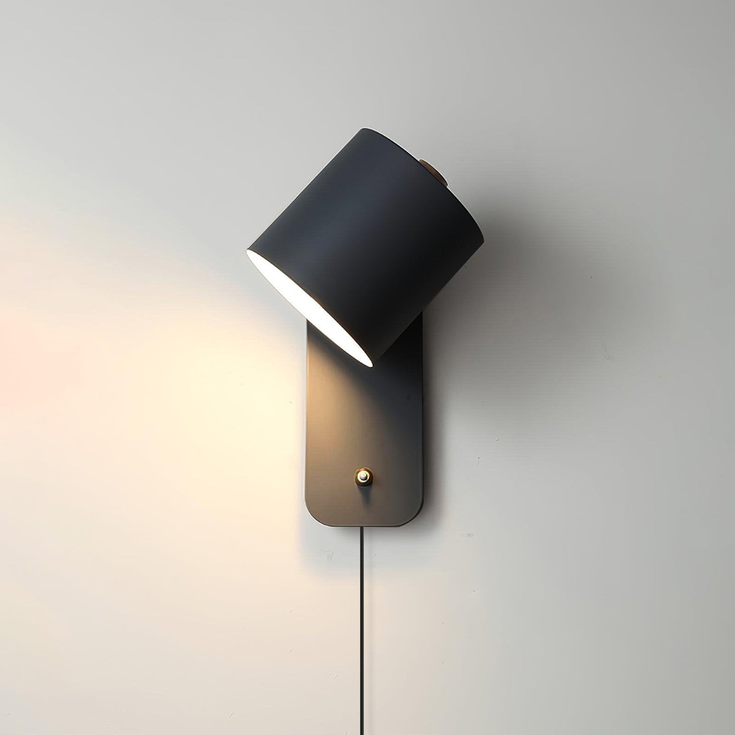 Rota Wall Light | 350° Rotatable Shade, Plug-In Sconce Design 5
