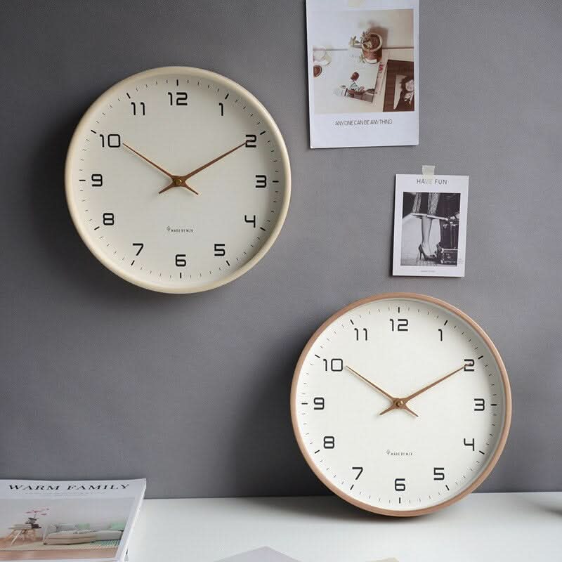 Sana Large Wall Clock | Modern Wooden Design, Quartz Movement 1