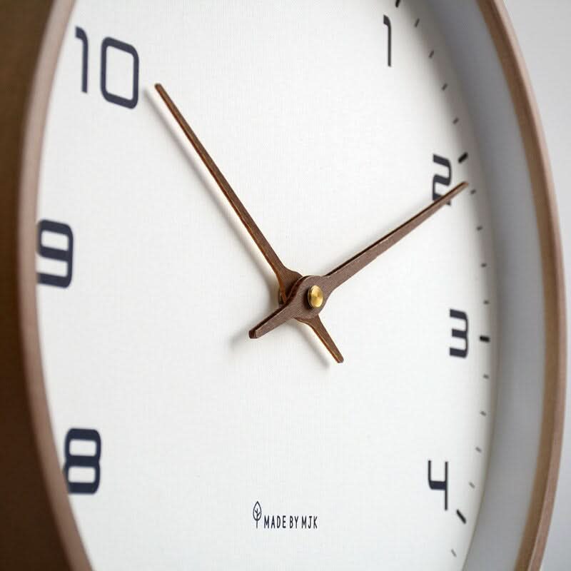 Sana Large Wall Clock | Modern Wooden Design, Quartz Movement 3
