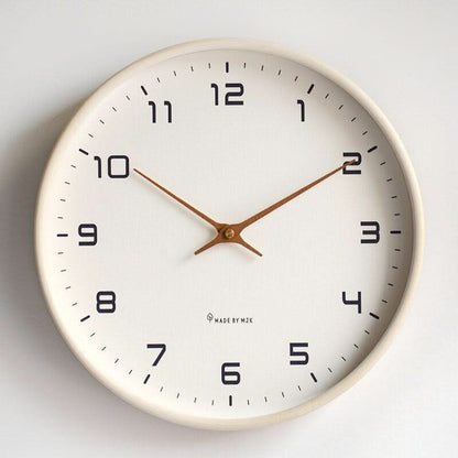 Sana Large Wall Clock | Modern Wooden Design, Quartz Movement 4