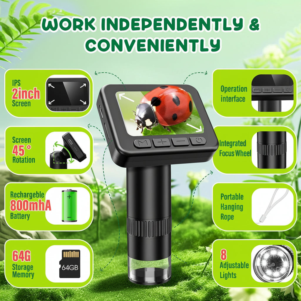 Scopira - Digital Handheld Microscope