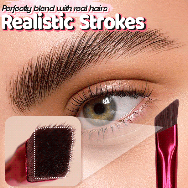 Sculpt Eyebrow Brush | 4D Hair Stroke Design, Ergonomic Handle 2