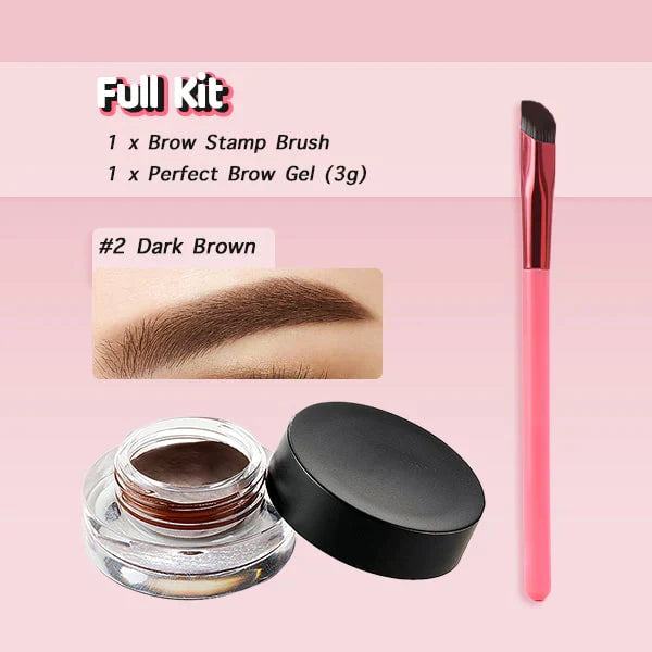 Sculpt Eyebrow Brush | 4D Hair Stroke Design, Ergonomic Handle 8