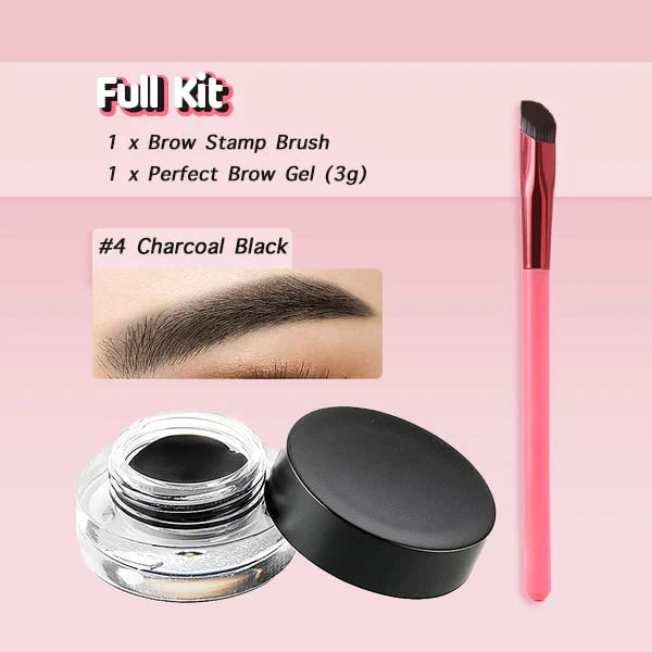 Sculpt Eyebrow Brush | 4D Hair Stroke Design, Ergonomic Handle 9