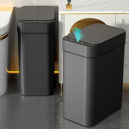 Senso Smart Bin featuring a touchless operation, slim design, and advanced odour control technology for a hygienic and modern waste management solution. 2