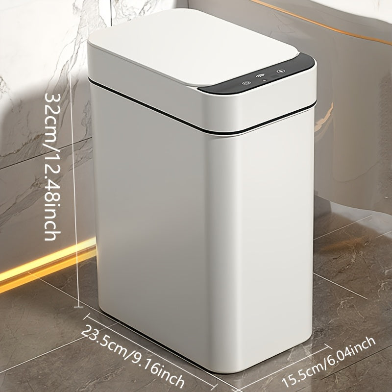 Senso Smart Bin featuring a touchless operation, slim design, and advanced odour control technology for a hygienic and modern waste management solution. 4