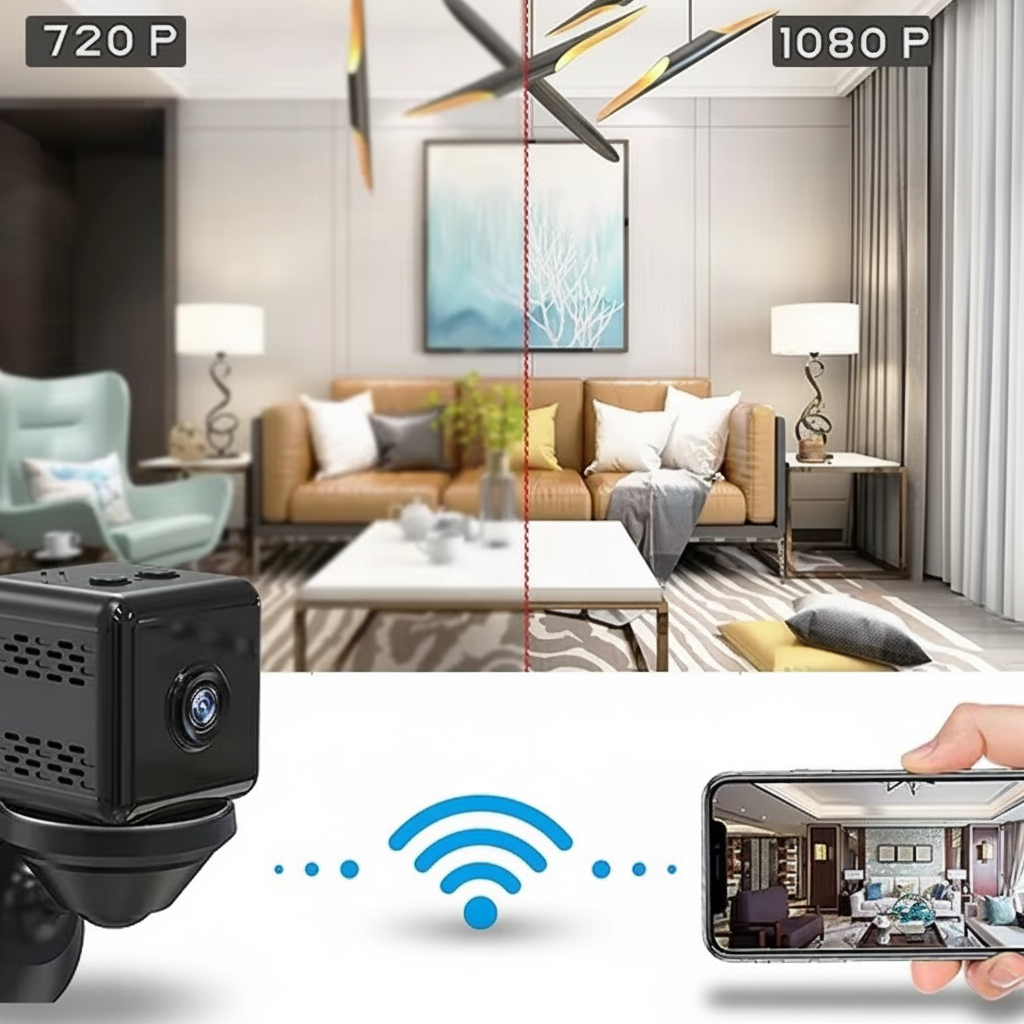 Sentrix - Compact Wireless 1080p Security Camera
