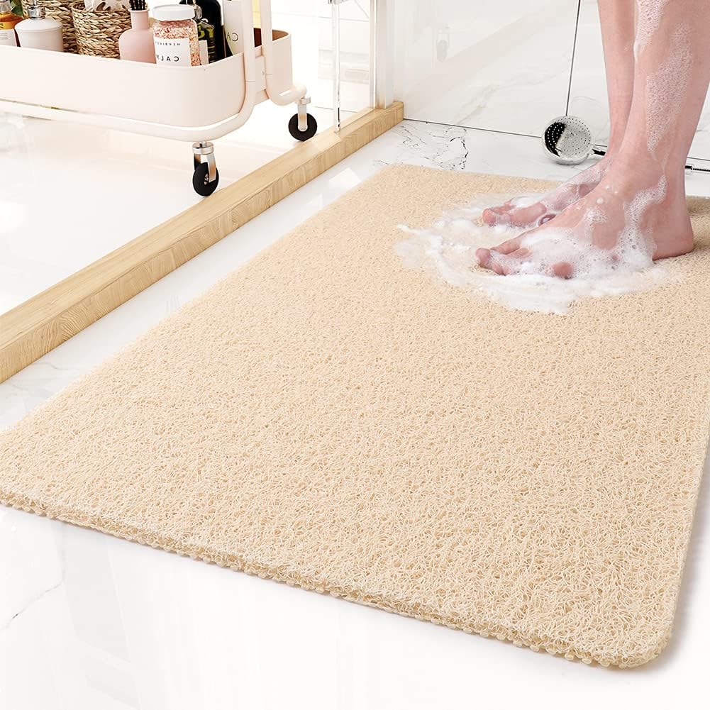 Serene Shower Mat | Non-Slip Microban Fabric, Soft and Durable 3