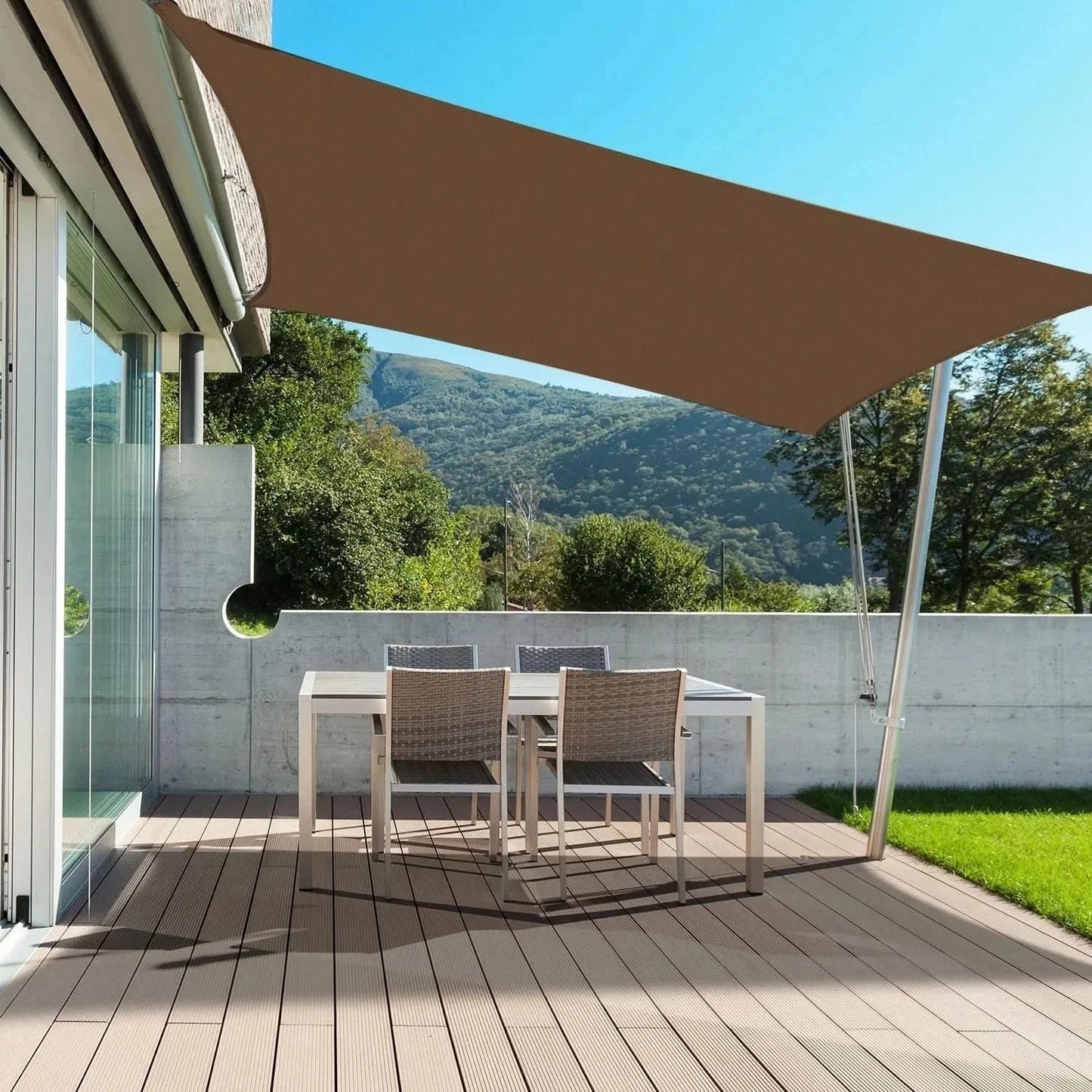 ShadeNest Sun Shade Sail | Waterproof UV Protection for Patio and Outdoor Use 3