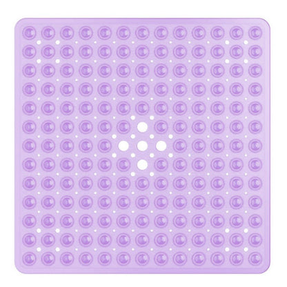 SleekSquare Shower Mat | Non-Slip, Quick-Drain PVC Design 10
