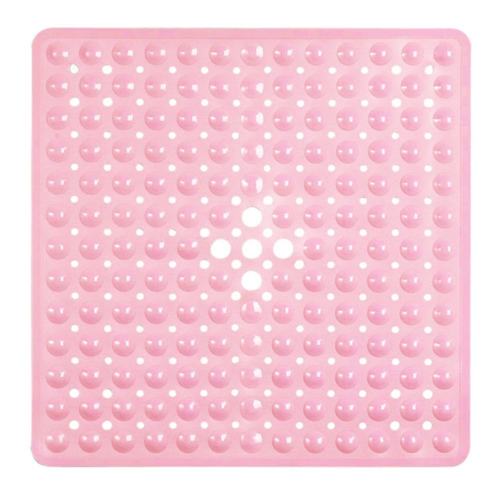 SleekSquare Shower Mat | Non-Slip, Quick-Drain PVC Design 6