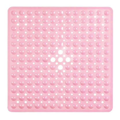 SleekSquare Shower Mat | Non-Slip, Quick-Drain PVC Design 6