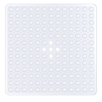 SleekSquare Shower Mat | Non-Slip, Quick-Drain PVC Design 8