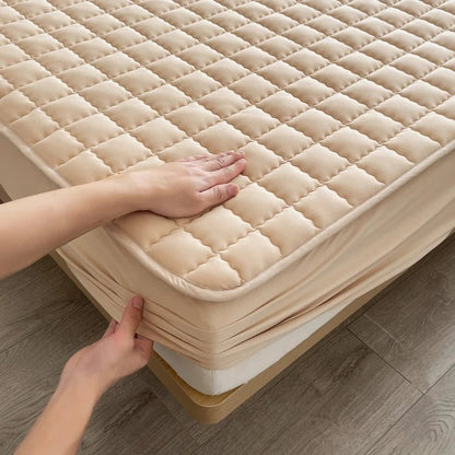 SlumberPad - Quilted Fitted Mattress Protector