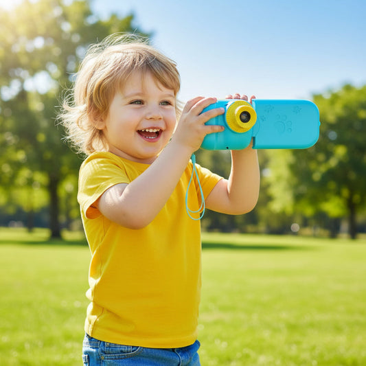 SnapKids - Children's Digital Camera With Flip-Out Screen