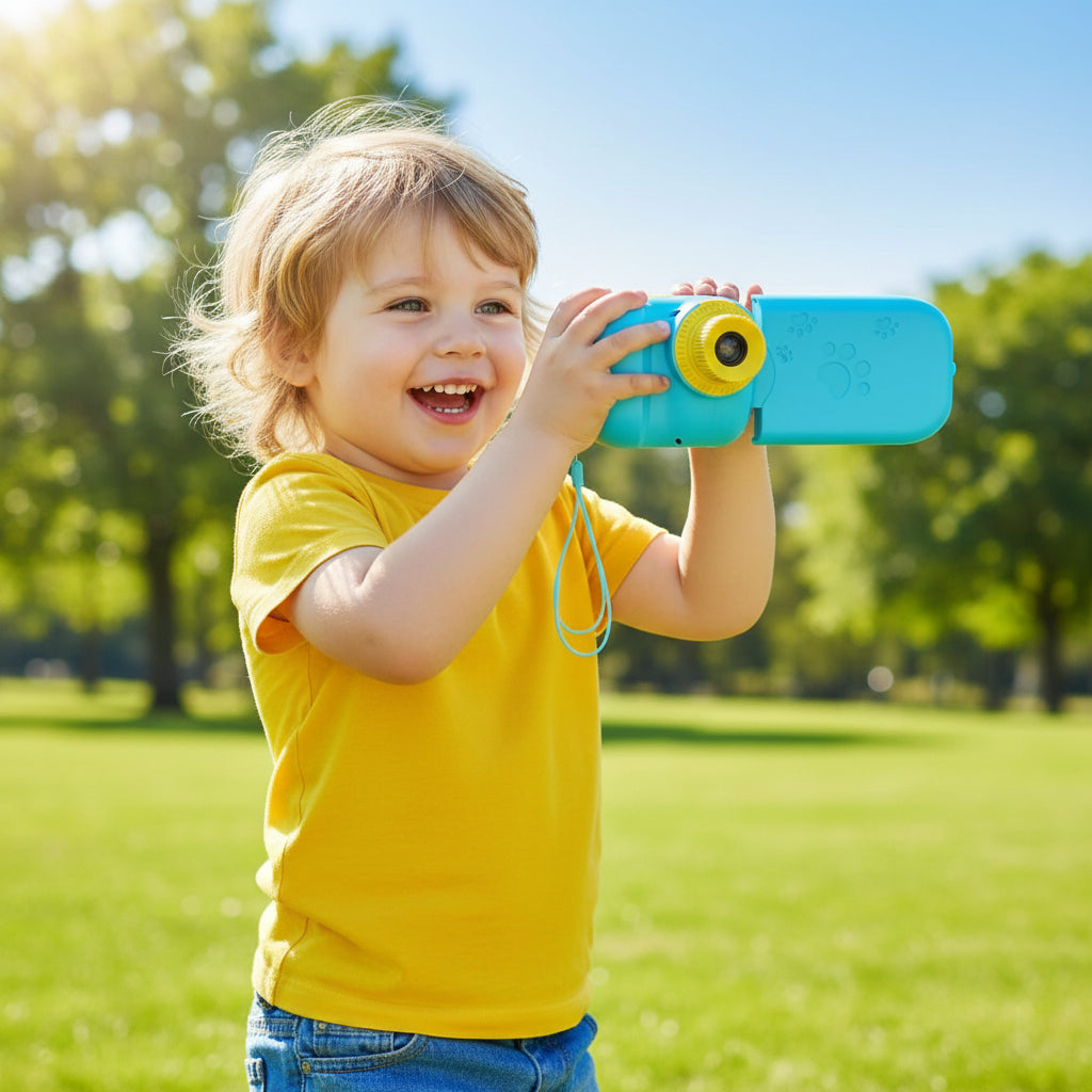 SnapKids - Children's Digital Camera With Flip-Out Screen