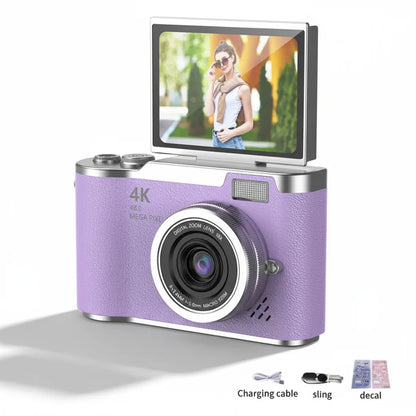 SnapTura - 4K Point And Shoot Digital Camera