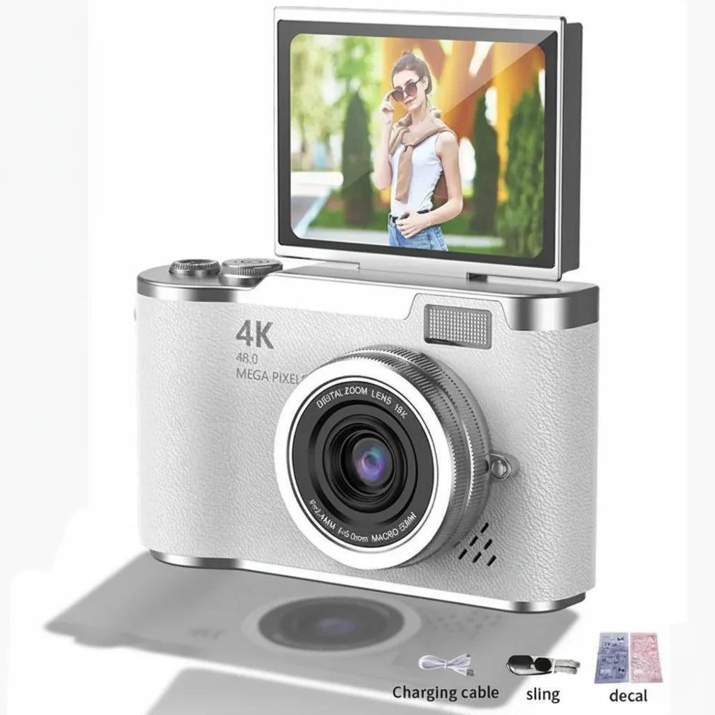 SnapTura - 4K Point And Shoot Digital Camera