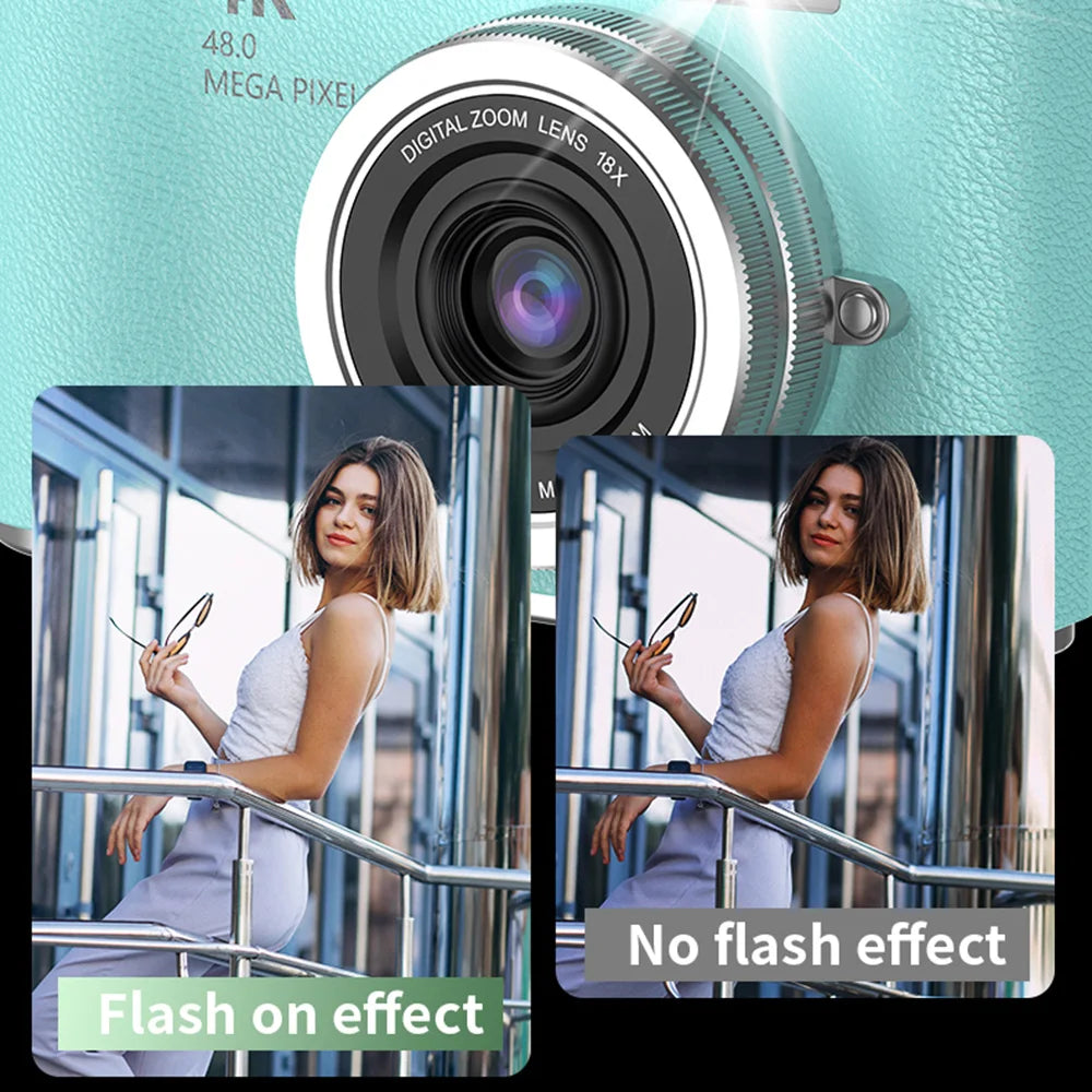 SnapTura - 4K Point And Shoot Digital Camera