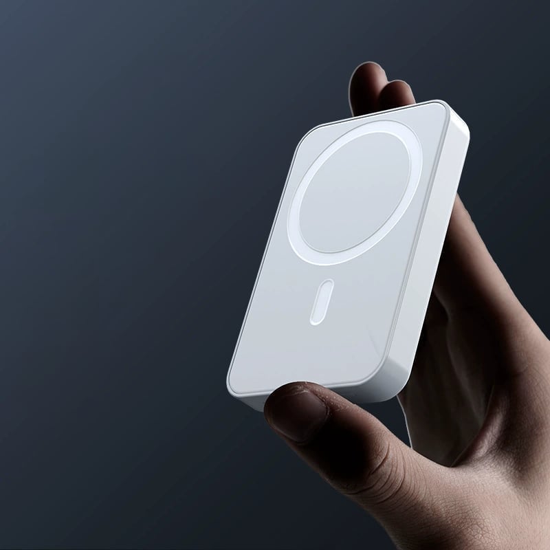 SnapVolt - Compact Magnetic Wireless Power Bank
